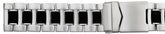 ALPINE Buckle Band 20, 22, 24mm Straight Ends (SOLID LINKS) S591